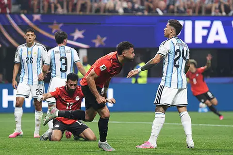 أمام أعين مارتينيز.. ياسر إبراهيم يفتتح التسجيل لمنتخب مصر ضد الأرجنتين بالمونديال